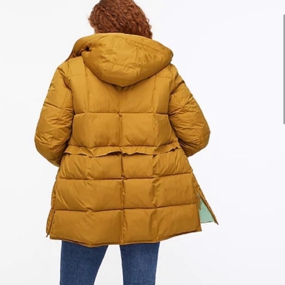 J. Crew Chateau Puffer Jacket, Size Petite Small - Picture 2 of 14